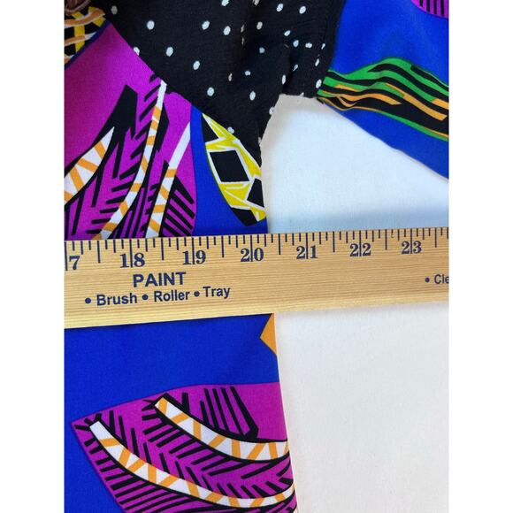 Calessa Women's Embroidered Hippie Chic Boho Island Print Tunic Size Small - Picture 6 of 8